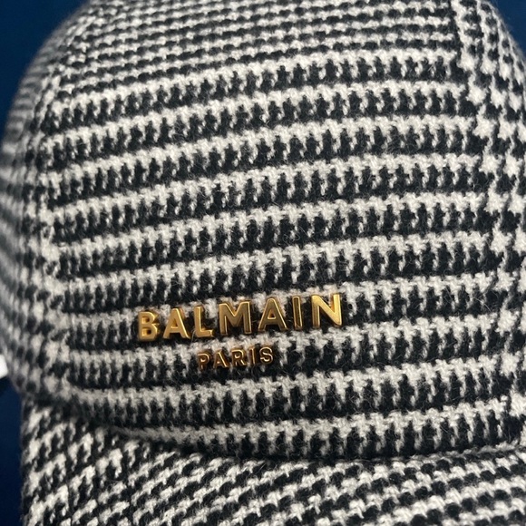 Balmain Houndstooth Hat - Picture 2 of 4